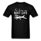 I'm Living My Best Life - White - Unisex Classic T-Shirt - black