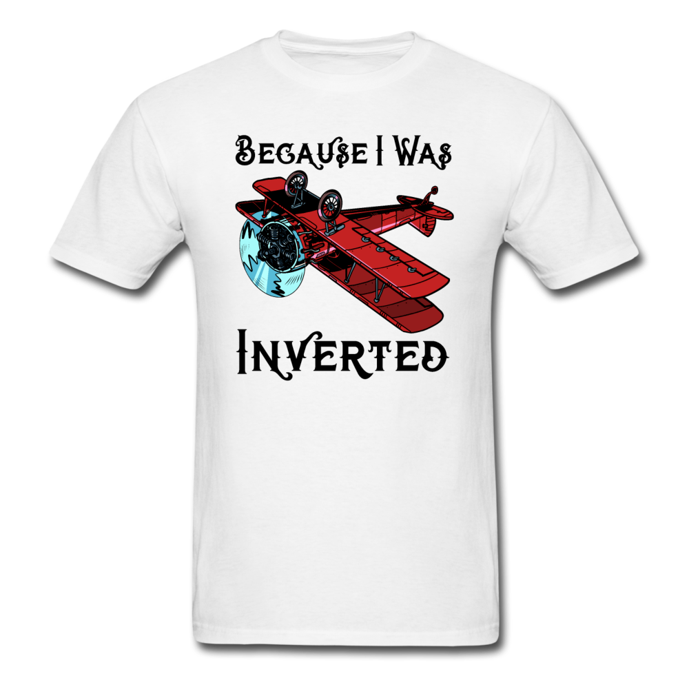 Because I Was Inverted - Biplane - Unisex Classic T-Shirt - white