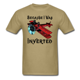 Because I Was Inverted - Biplane - Unisex Classic T-Shirt - khaki