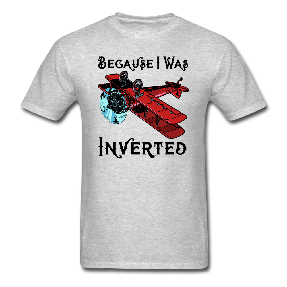 Because I Was Inverted - Biplane - Unisex Classic T-Shirt - heather gray