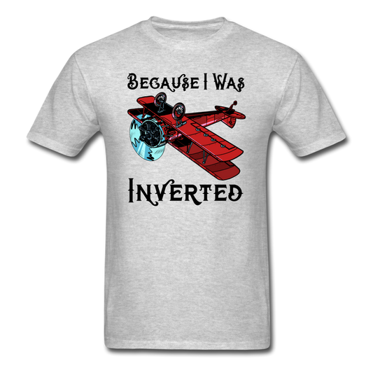 Because I Was Inverted - Biplane - Unisex Classic T-Shirt - heather gray