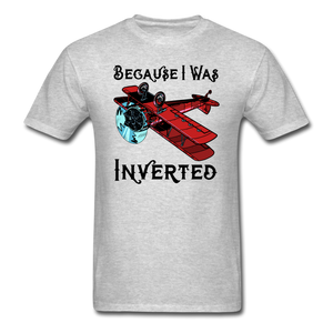 Because I Was Inverted - Biplane - Unisex Classic T-Shirt - heather gray