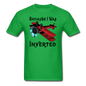 Because I Was Inverted - Biplane - Unisex Classic T-Shirt - bright green