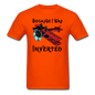 Because I Was Inverted - Biplane - Unisex Classic T-Shirt - orange