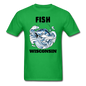 Fish Wisconsin - Unisex Classic T-Shirt - bright green