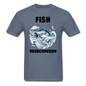 Fish Wisconsin - Unisex Classic T-Shirt - denim