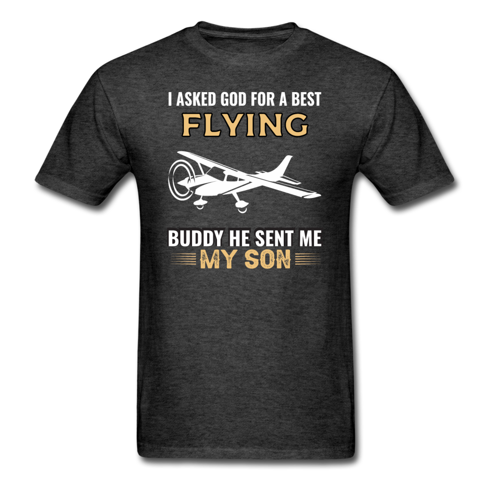 Flying Buddy - Son - Unisex Classic T-Shirt - heather black