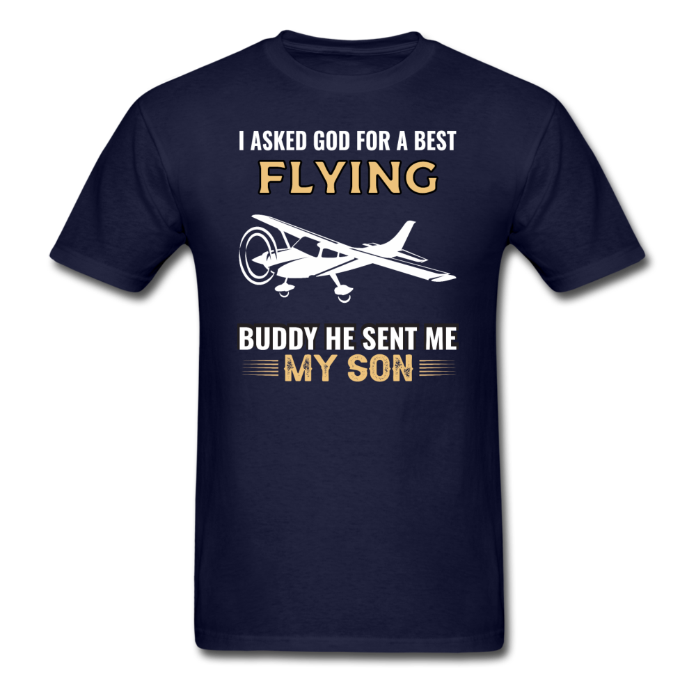 Flying Buddy - Son - Unisex Classic T-Shirt - navy