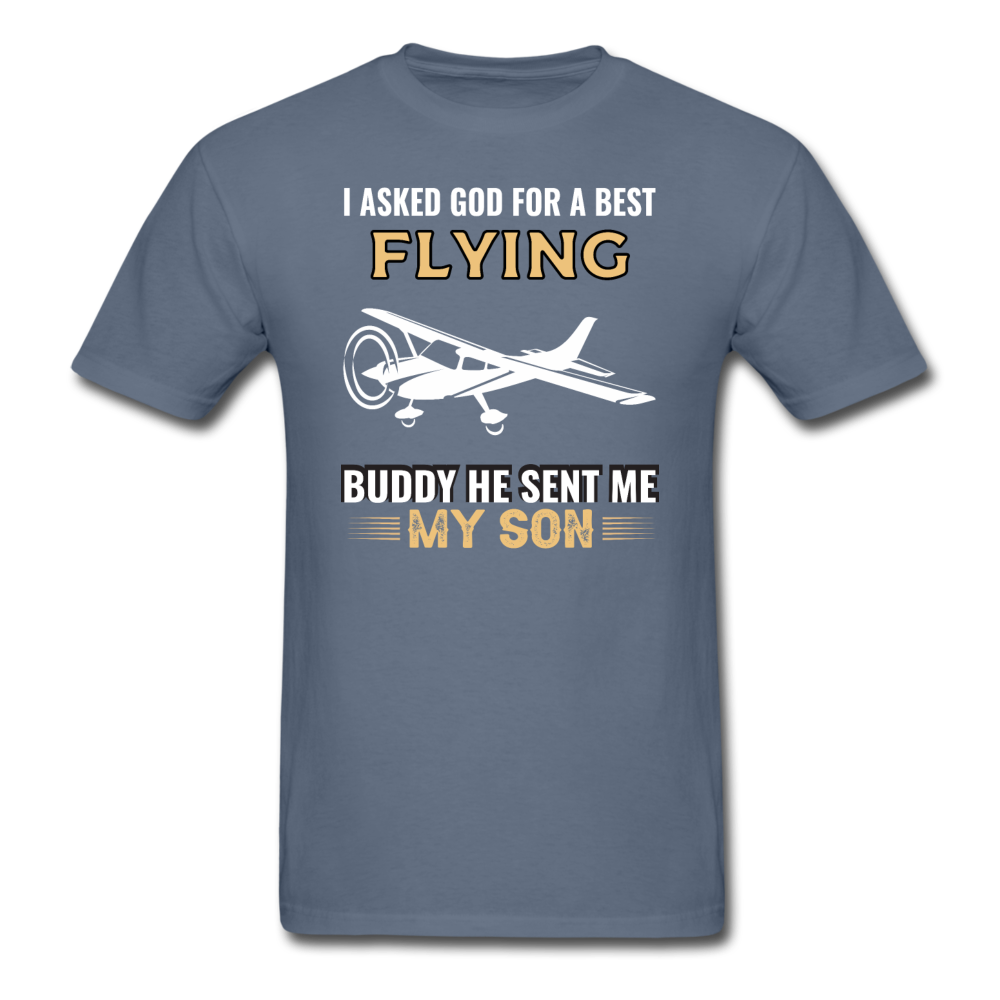 Flying Buddy - Son - Unisex Classic T-Shirt - denim