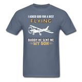 Flying Buddy - Son - Unisex Classic T-Shirt - denim