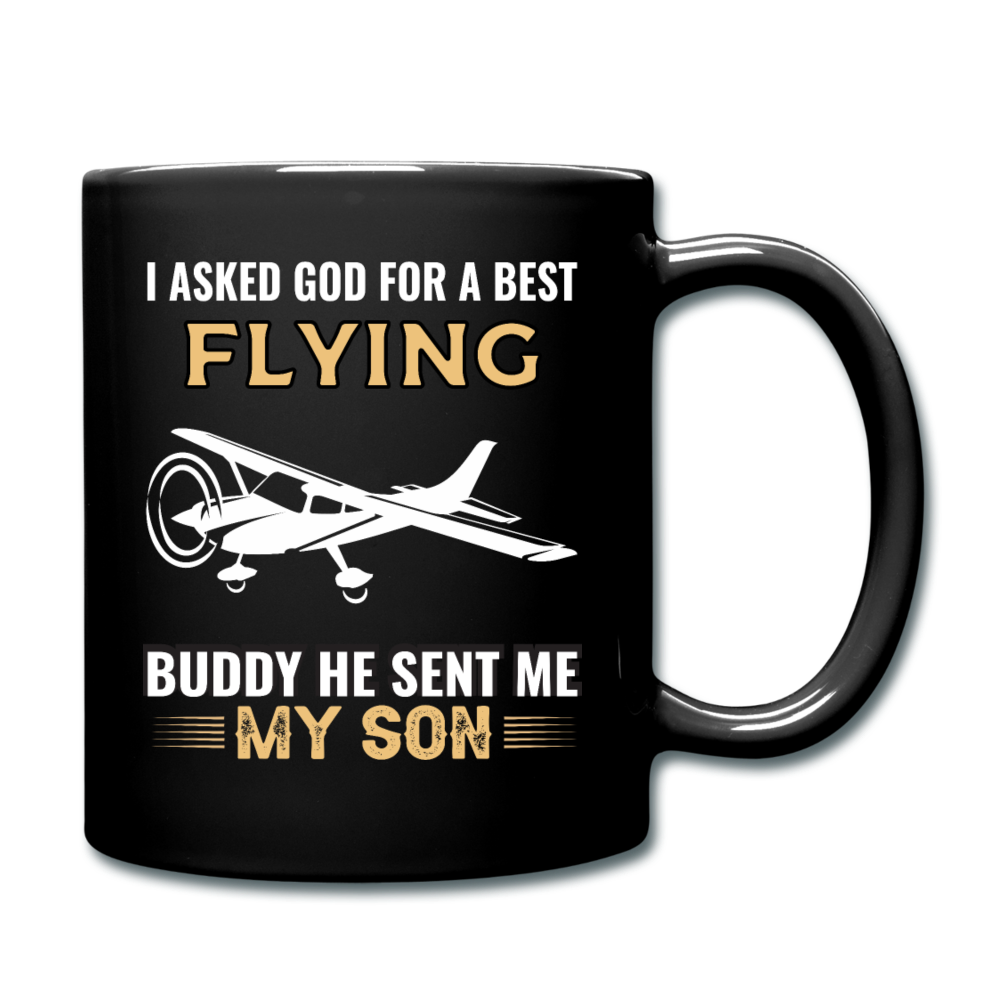 Flying Buddy - Son - Full Color Mug - black