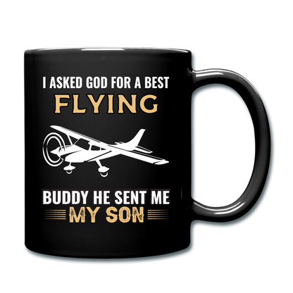 Flying Buddy - Son - Full Color Mug - black