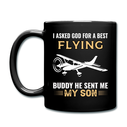 Flying Buddy - Son - Full Color Mug - black