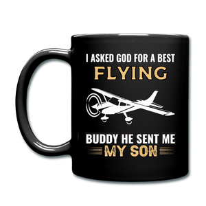Flying Buddy - Son - Full Color Mug - black