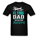 Flying Dad - Unisex Classic T-Shirt - black