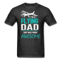 Flying Dad - Unisex Classic T-Shirt - heather black