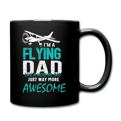 Flying Dad - Full Color Mug - black