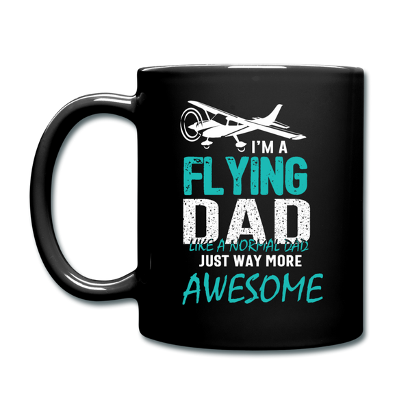 Flying Dad - Full Color Mug - black