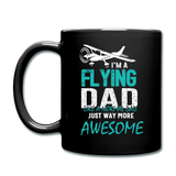 Flying Dad - Full Color Mug - black