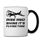 Rise And Shine - Black - Contrast Coffee Mug - white/black