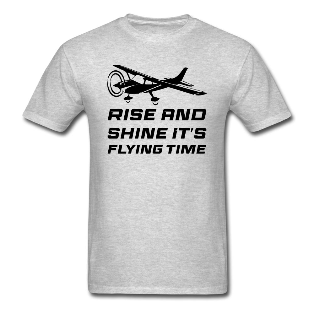 Rise And Shine - Black - Unisex Classic T-Shirt - heather gray