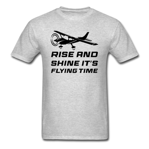Rise And Shine - Black - Unisex Classic T-Shirt - heather gray