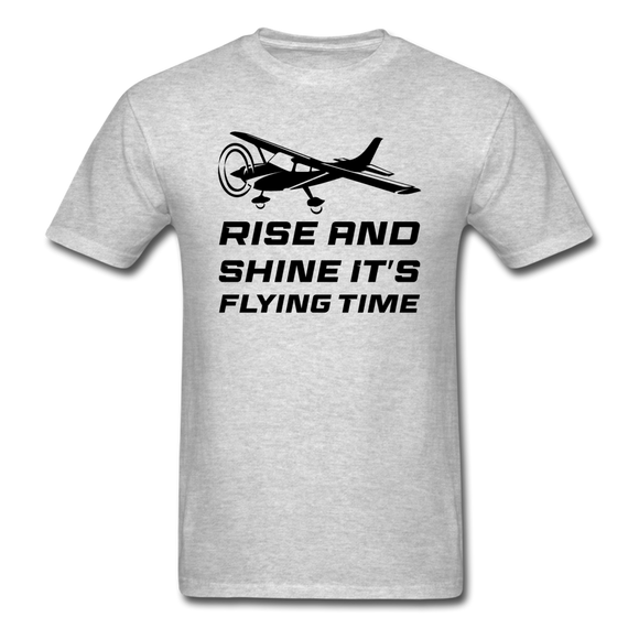 Rise And Shine - Black - Unisex Classic T-Shirt - heather gray