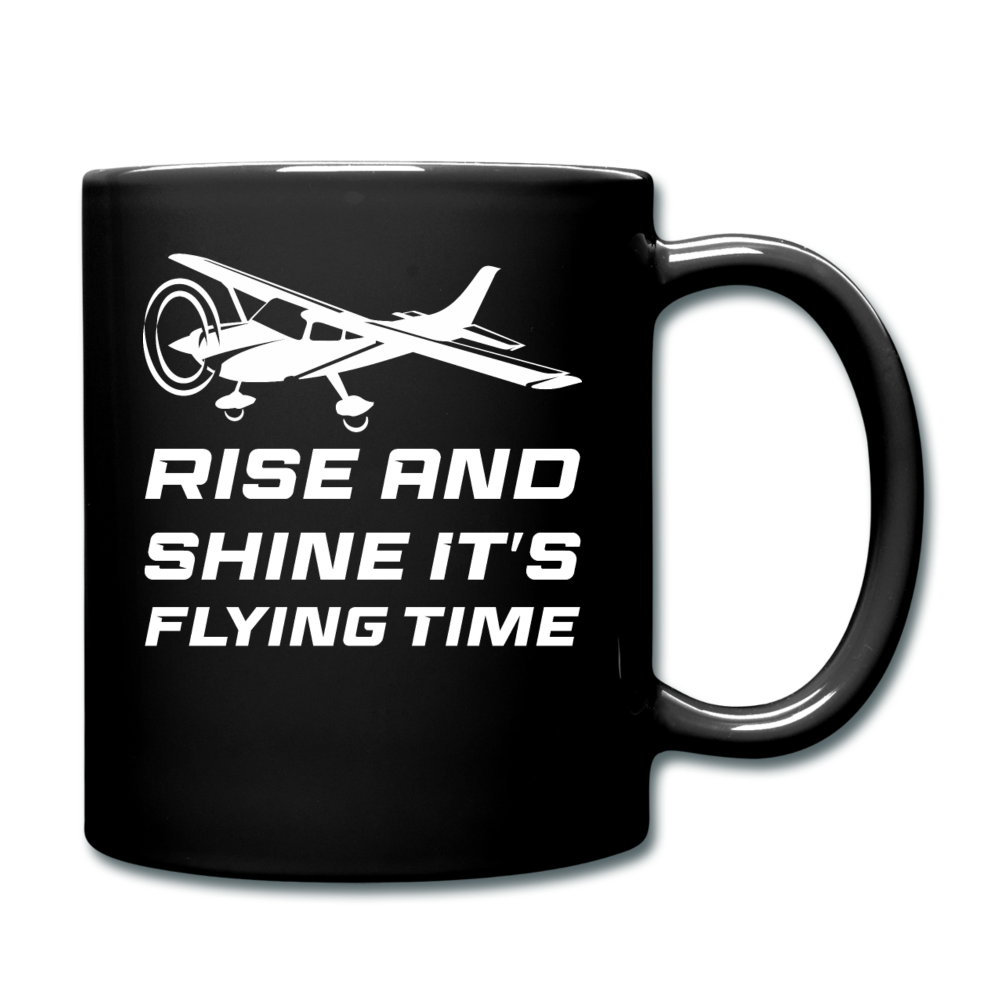 Rise And Shine - White - Full Color Mug - black