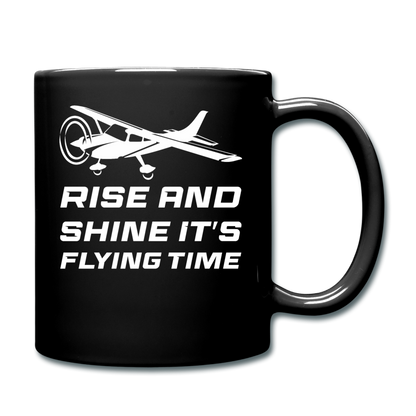 Rise And Shine - White - Full Color Mug - black