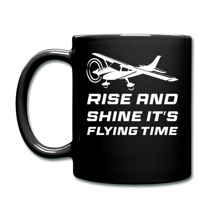 Rise And Shine - White - Full Color Mug - black