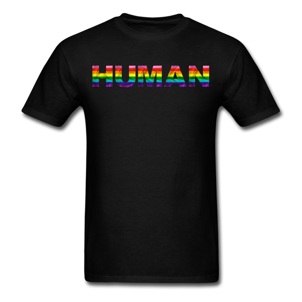 Humman - Rainbow - Unisex Classic T-Shirt - black