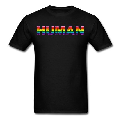 Humman - Rainbow - Unisex Classic T-Shirt - black