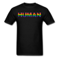 Humman - Rainbow - Unisex Classic T-Shirt - black