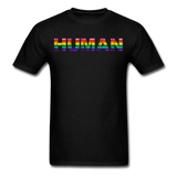 Humman - Rainbow - Unisex Classic T-Shirt - black
