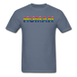 Humman - Rainbow - Unisex Classic T-Shirt - denim