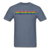Humman - Rainbow - Unisex Classic T-Shirt - denim