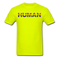 Humman - Rainbow - Unisex Classic T-Shirt - safety green