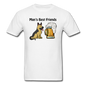 Best Friends - Dogs And Beer - Unisex Classic T-Shirt - white