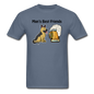 Best Friends - Dogs And Beer - Unisex Classic T-Shirt - denim