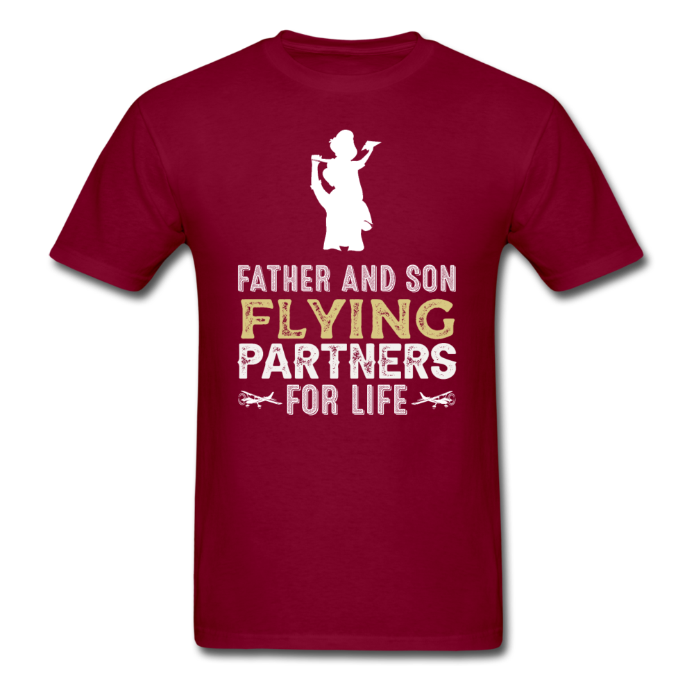 Flying Partners - Father And Son - Unisex Classic T-Shirt - burgundy