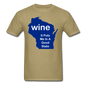 Wine - Wisconsin Good State - Unisex Classic T-Shirt - khaki