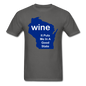 Wine - Wisconsin Good State - Unisex Classic T-Shirt - charcoal