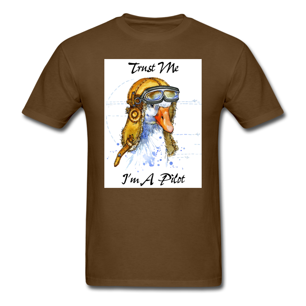 Trust Me I'm A Pilot - Goose - Unisex Classic T-Shirt - brown