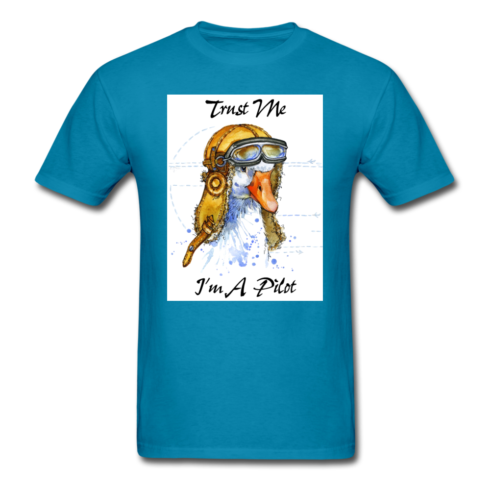 Trust Me I'm A Pilot - Goose - Unisex Classic T-Shirt - turquoise