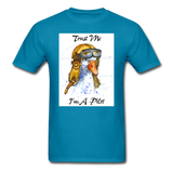 Trust Me I'm A Pilot - Goose - Unisex Classic T-Shirt - turquoise