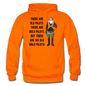 Old - Bold - Pilots - Gildan Heavy Blend Adult Hoodie - orange