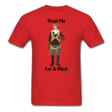 Trust Me I'm A Pilot - Airman - Unisex Classic T-Shirt - red