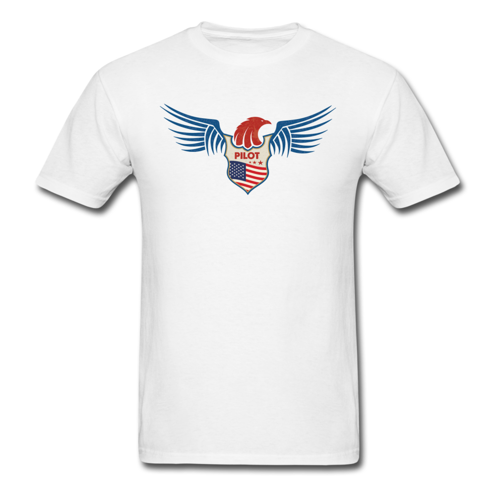 Pilot - Eagle Wings - Unisex Classic T-Shirt - white