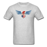 Pilot - Eagle Wings - Unisex Classic T-Shirt - heather gray