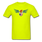 Pilot - Eagle Wings - Unisex Classic T-Shirt - safety green